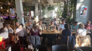 UNITED4Surveillance General Assembly 2025 during dinner in Utrecht